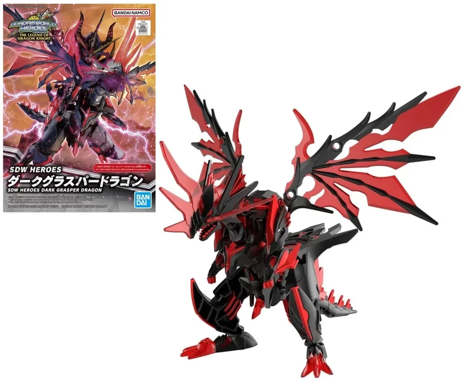 Heroes Dark Grasper Dragon SDW Gundam n°28- Bandai - - Photo 1/2