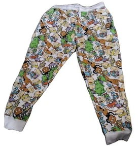 Nickelodeon Womens Rugrats Print Jogger Sweatpants Size Drawstring XL - Picture 1 of 7