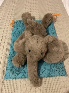 Jellycat Medium Smudge Elephant BNWT With Original Dust Bag - 100% Authentic - Picture 1 of 6