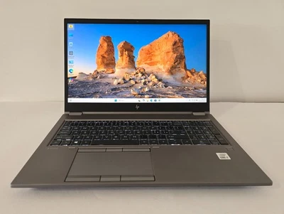 HP ZBook Fury 15 G7..i7-10850H SSD 512..RAM 32 Nvidia T1000(4 GB) RICONDIZIONATO - Immagine 1 di 4