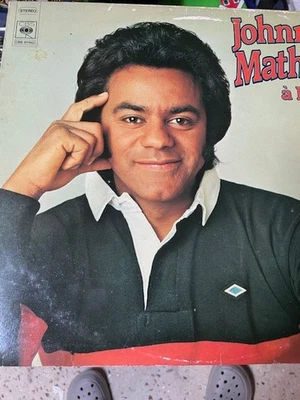disque vinyle 33t johnny mathis à paris - Photo 1/2