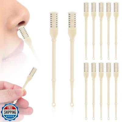 Cortador de pelo nasal 2 en 1 12 piezas, recortador de pelo nariz giratorio 360 para hombres mujeres  Foto 1 de 4
