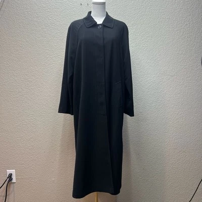 London Fog женщин черный Тренч размер 10P - Изображение 1 из 4