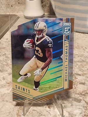 MICHAEL THOMAS/24 ASPIRATIONS TROQUELADO 2018 DONRUSS ELITE NEW ORLEANS SAINTS  Foto 1 de 4