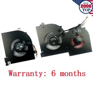New CPU GPU Cooling Fan for MSI GS65 GS65VR WS65 P65 MS-16Q1 MS-16Q2 MS-16Q3 - Picture 1 of 6