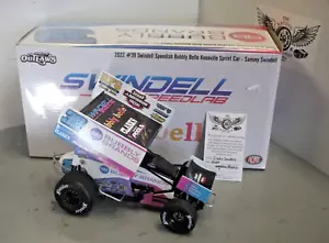 2022 Justin Sanders #39 Bubbly Brands 1/18 ACME Druckguss Sprint Auto signiert - Bild 1 von 2