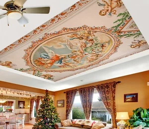 3D Charmant H1994 Decke Tapete Wandbilder Wandbild Aufkleber Deco Erin 23 - Picture 1 of 5