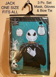 Nightmare Before Christmas Jack Costume Accessories One Size Fits All Halloween - Picture 1 of 4