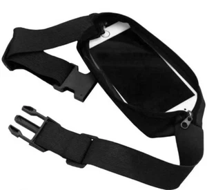 BORSA MARSUPIO CORSA PORTA CELLULARE SPORT TELEFONO UNISEX CHIAVI SOLDI MP4 - Imagen 1 de 2