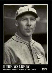 1991 CONLON COLLECTION - TSN - #91 RUBE WALBERG - A'S -