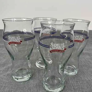 Quattro occhiali sensoriali Samuel Sam Adams 16 oz Boston Lager sono orgogliosi della tua birra - Foto 1 di 5