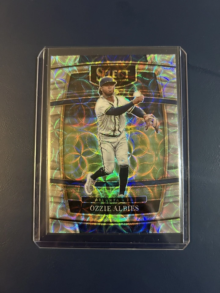 2022 Panini Select #91 Ozzie Albies Scope - Image 1 of 2