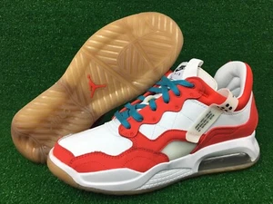 Air Jordan MA2 Chile Red White Cyber Teal Sneakers CV8122-600 Mens Size 12 NEW - Picture 1 of 8