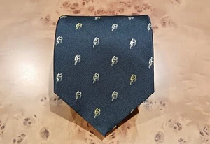 CORBATA PAUL & SHARK, SEDA NATURAL, COLOR AZUL MARINO. - Imagen 1 de 3