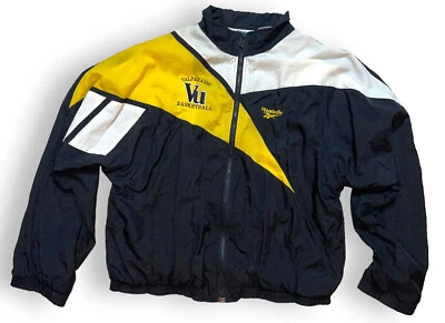 De colección Reebok NCAA Baloncesto Años 90 Valparaíso Univ. Chaqueta Team Issue cremallera completa XLT Foto 1 de 4