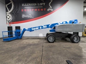 2014 GENIE S65 ARTICULATING 500 LB DIESEL PNEUMATIC BOOM LIFT STK 12844 - Picture 1 of 13