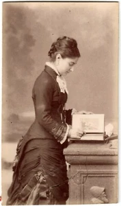 Cdv.Comtesse René De Reviers née Cécile De Castellane Majastres.Photo Disdéri Pa - Bild 1 von 2