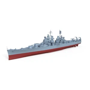 SSMODEL 1/200 Model Kit USS Baltimore Heavy Cruiser 1943 CA-68 SCAFO COMPLETO - Foto 1 di 3