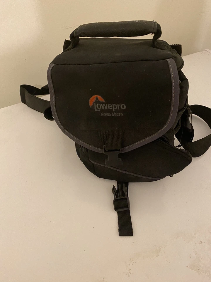 Lowepro Nova Micro AW Black Camera Bag Case with Strap - Image 1 of 3