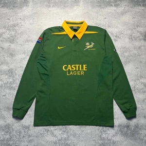 Camiseta polo de rugby Nike South Africa Springboks para hombre talla XL manga larga - Imagen 1 de 13
