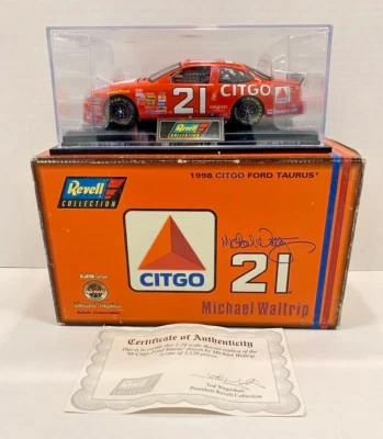 1:24 1998 Michael Waltrip #21 Citgo Revell Collection club 1 of 3120 NIB - Image 1 of 4