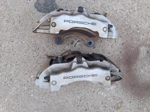 2004-2010 Porsche Cayenne 6 Piston Brembo 18Z Brake Calipers Front Pair LH RH - Picture 1 of 4