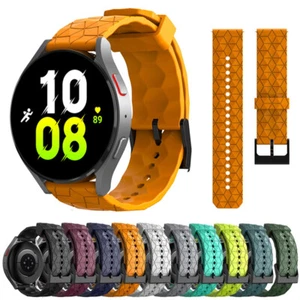 Silicone Band For Samsung Galaxy Watch 5 4 40/44mm 4 Classic 42/46mm S3 S2 Strap - Picture 1 of 25