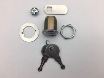 NEW KIT ARCADE PINBALL MACHINE Video Game 7/8" LOCK AND 2 key with Cam & Spike