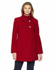 larry levine wool coat