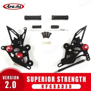 Reposapiés ajustables para Suzuki GSXS750 GSXS750Z 2015-2022 GSX-S 750 - Imagen 1 de 8