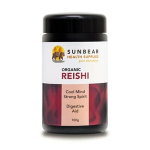 Sunbear Health Premium Reishi - Organic 16:1 100g - Picture 1 of 4