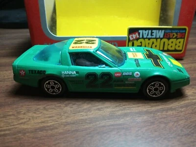 Chevrolet Corvette verde - cod. 4152 - Die Cast 1/43 - Burago SCATOLA INCLUSA - Immagine 1 di 4