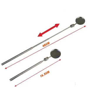 Telescoping Telescopic Inspection Round Mirror Extending Car Angle Pen Hand Tool - Picture 1 of 2