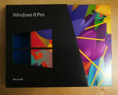 Microsoft Windows 8 Pro 32Bit/64Bit, Update neu OVP Deutsch - Bild 1 von 4