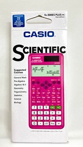 Casio FX-300ES Plus-PK Pink Second Edition Graphing Calculator - Picture 1 of 2