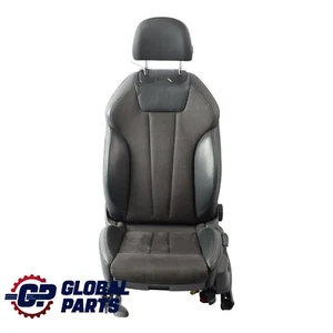Audi A4 B9 S-Line Sport Front Seat Heated Left N/S Alcantara Leather Black - Picture 1 of 13