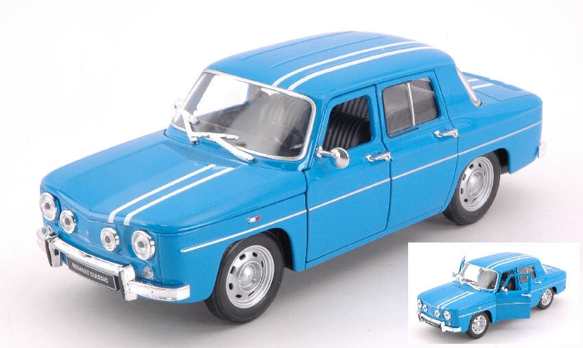 MODELLINO AUTO STATICO WELLY RENAULT R8 GORDINI 1964 BLU MODELLISMO SCALA 1:24 - Immagine 1 di 1