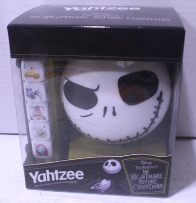 Yahtzee Disney The Nightmare Before Christmas Game Collector’s Edition New - Image 1 of 4