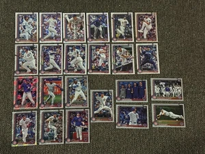 2025 Topps 582 Montgomery Club Foil Team Set - Chicago Cubs - Picture 1 of 1