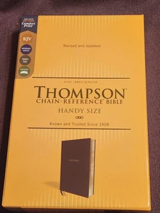 KJV, Thompson Chain-Reference Bible, Red Letter, Comfort Print (Burgundy) by... - Imagen 1 de 12
