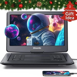 19" Full HD Tragbarer DVD Player mit 16" Großbild HDMI Akku USB - Bild 1 von 15