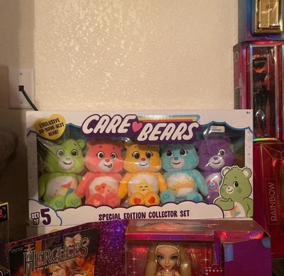 Conjunto edição especial Care Bears com cinco ursos 2021 - Imagem 1 de 4