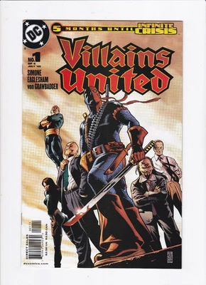 VILLAINS UNITED #1 [2005 NM+] DC COMICS - Image 1 of 2