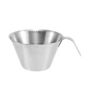 Italianed Coffee Extraction Measuring Cup 304 Food-Grade Stainless Steel Cup - Picture 1 of 8