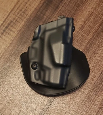 Safariland 6378-179-411 Belt Paddle Thumb Break Holster for S&W 3.1" Shield 9 40 - Image 1 of 4