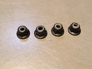 HPI Savage X Wheel Lock Nut M5 Set of 4 Used RC Car Spare Parts Japan TTG - Picture 1 of 1