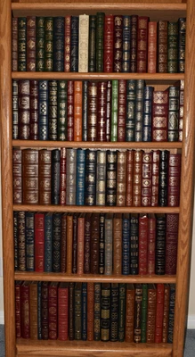 Easton Press 100 GREATEST BOOKS EVER WRITTEN LEATHER 1ST COMPLETE SET FINE/RARE! - Image 1 of 4