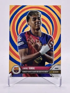 1/1 CUSTOM ART CARD 2025 Topps Now UCL - #121 Lamine Yamal - Picture 1 of 2