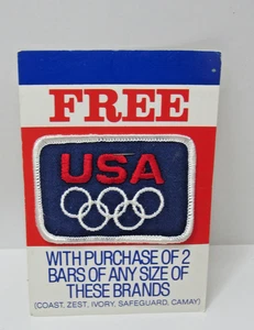 Vintage USA Olympic Team Olympics Patch New Old Stock #SP - Picture 1 of 5