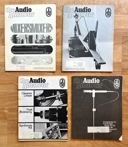 AUDIO AMATEUR Magazine 1976 Complete Volume VII Lot of 4 Issues 1 2 3 4 - Picture 1 of 1